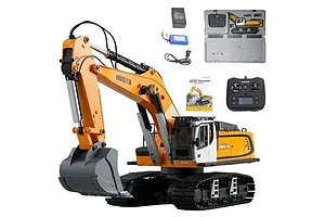 Huina 1/14 All Alloy Electric RTR RC Excavator image 89408