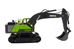 Huina 1/18 Electric RTR RC Excavator - Green image 89410