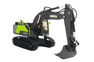 Huina 1/18 Electric RTR RC Excavator - Green image 89411