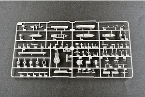 Trumpeter 1/200 British Royal Navy's HMS Hood 1941 Warship Model Kit image 89434