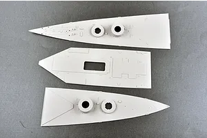 Trumpeter 1/200 British Royal Navy's HMS Hood 1941 Warship Model Kit image 89443