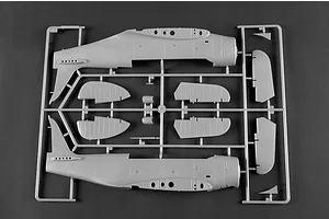 Trumpeter 1/32 U.S. TBD-1A "Rabaged" Devastator Torpedo Attack Aircraft Model Kit image 89482