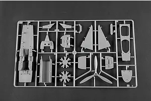 Trumpeter 1/32 U.S. TBD-1A "Rabaged" Devastator Torpedo Attack Aircraft Model Kit image 89486