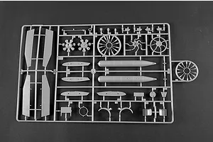 Trumpeter 1/32 U.S. TBD-1A "Rabaged" Devastator Torpedo Attack Aircraft Model Kit image 89487