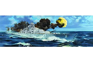 Trumpeter 1/200 German Battleship Bismarck 1941 Model Kit image 89488
