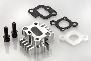 Rovan Silver Aluminium Intake Pipe image 89493