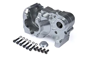 Rovan Silver Aluminium Gearbox Case Set