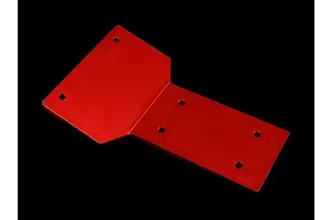 Rovan Red Aluminium 7mm Front Skid Plate image 89511
