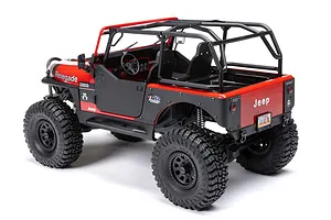 Axial SCX10 III CJ-7 Jeep RC Rock Crawler Electric 4WD 1/10 Scale RTR - Red image 89528