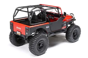 Axial SCX10 III CJ-7 Jeep RC Rock Crawler Electric 4WD 1/10 Scale RTR - Red image 89529