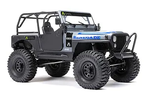 Axial SCX10 III CJ-7 Jeep RC Rock Crawler Electric 4WD 1/10 Scale RTR - Grey image 89542