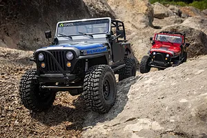 Axial SCX10 III CJ-7 Jeep RC Rock Crawler Electric 4WD 1/10 Scale RTR - Grey image 89545