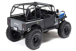 Axial SCX10 III CJ-7 Jeep RC Rock Crawler Electric 4WD 1/10 Scale RTR - Grey image 89547