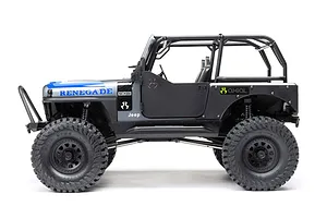Axial SCX10 III CJ-7 Jeep RC Rock Crawler Electric 4WD 1/10 Scale RTR - Grey image 89548