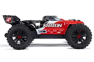 ARRMA Kraton 4x4 4S V2 BLX Speed RC Monster Truck Electric Brushless 4WD 1/10 Scale RTR - Red image 89573