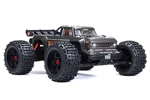 ARRMA OUTCAST 4X4 BLX 4S RC Stunt Truck Electric Brushless 4WD 1/10 Scale RTR - Gunmetal Grey image 89584