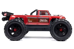 ARRMA OUTCAST 4X4 BLX 4S RC Stunt Truck Electric Brushless 4WD 1/10 Scale RTR - Red image 89594