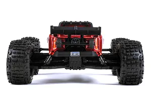 ARRMA OUTCAST 4X4 BLX 4S RC Stunt Truck Electric Brushless 4WD 1/10 Scale RTR - Red image 89596