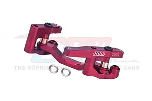 GPM Red Aluminium Steering Bellcrank/Drag Link Assembly image 89669