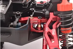 GPM Red Aluminium Steering Bellcrank/Drag Link Assembly image 89672