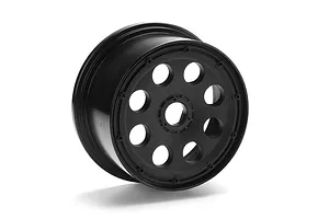 HPI 4.7/5.5" Baja 5T/5SC Rear Outlaw Black Rims 2Pcs image 8976