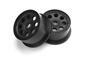HPI 4.7/5.5" Baja 5T/5SC Rear Outlaw Black Rims 2Pcs image 8977