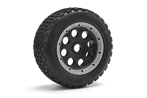 HPI 4.7/5.5" Baja 5T/5SC Rear Outlaw Black Rims 2Pcs image 8978