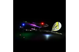 E-Flite RC Plane UMX Night Vapor 380mm 3D Aerobatic BNF Basic with AS3X and Safe Select Technology image 89797