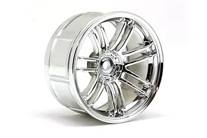 HPI 2.1" (3mm Off-Set) LP29 Rays Volk Racing RE30 Chrome Rims 2Pcs image 8982