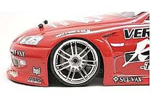 HPI 2.1" (3mm Off-Set) LP29 Rays Volk Racing RE30 Chrome Rims 2Pcs image 8985