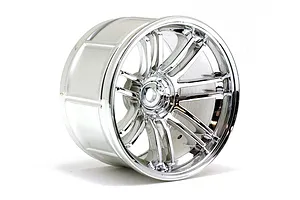 HPI 2.1" (9mm Off-Set) LP35 Rays Volk Racing RE30 Chrome Rims 2Pcs image 8991