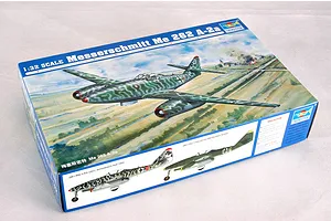 Trumpeter 1/32 Messerschmitt Me 262 A-2a Scaled Plastic Model Kit image 89906