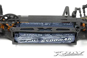 XRAY Carbon Fibre LiPo Battery Holder Set image 90007