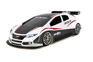 MonTech 1/10 190mm Civic FWD Unpainted Body Shell - Clear image 90049