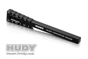 Hudy Black Aluminium 1.0mm - 6.5mm Quick Downstop Gauge Tool 1Pc image 90120