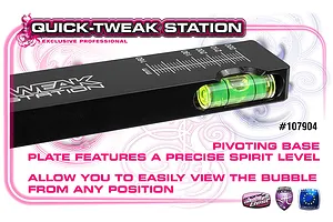 Hudy Black Aluminium Quick-Tweak Station w/ Aluminium Carry Case image 90137