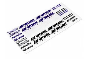 HPI 1.9" (9mm Off-Set) Work Meister S1 Chrome Rims 2Pcs image 9017