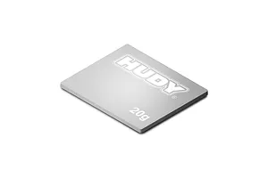 Hudy Pure Tungsten 31x26mm 20g Thin Receiver/ESC Weight image 90186