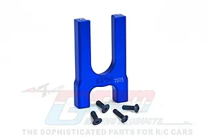 GPM Blue Aluminium Front Centre Diff Mount