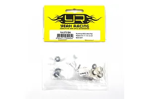 Yeah Racing Aluminium Washer Kit - Black image 90285