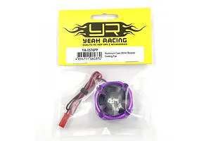 Yeah Racing Purple Aluminium 30mm Booster Cooling Fan image 90288