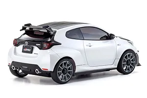 Kyosho Mini-Z Toyota GRMN Yaris Circuit Package RC Drift Car Electric AWD RTR - White Pearl image 90341