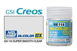 Mr Hobby Super Smooth Flat Clear Coat 18ml image 90391