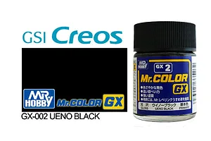 Mr Hobby Black Gloss Paint 18ml image 90400