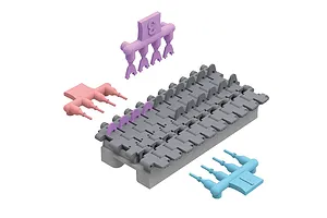 Ryefield 1/35 Tiger 1 Early Production Workable Track Links Set image 90406