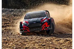 Traxxas Ford Fiesta ST 4x4 RC Rally Car Electric Brushless 4WD 1/10 Scale RTR image 90424