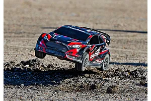 Traxxas Ford Fiesta ST 4x4 RC Rally Car Electric Brushless 4WD 1/10 Scale RTR image 90427