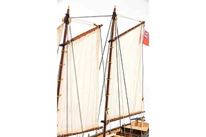 Artesania Latina 1/50 HMS Endeavour's Longboat 2021 Scaled Wooden Model Kit image 90541