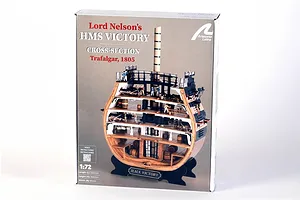 Artesania Latina 1/72 HMS Victory Cross-Section Scaled Wooden Model Kit image 90567