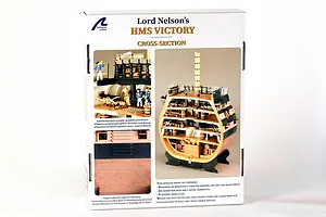 Artesania Latina 1/72 HMS Victory Cross-Section Scaled Wooden Model Kit image 90568